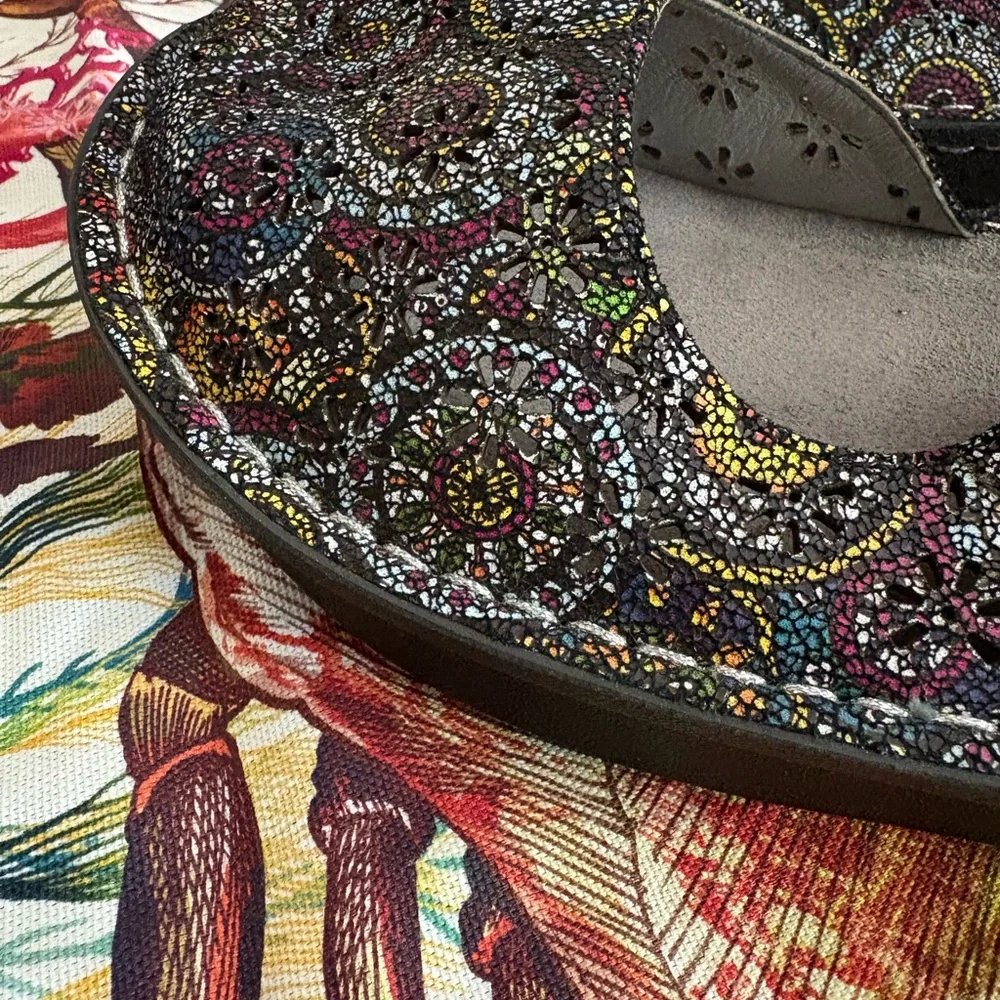 Alegria Women’s Mary Jane Style Multicolor Patterned Shoes - Picture 10 of 15